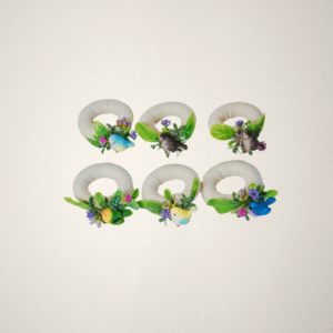 Aros de servilletas Pajaritos - Juego de 6