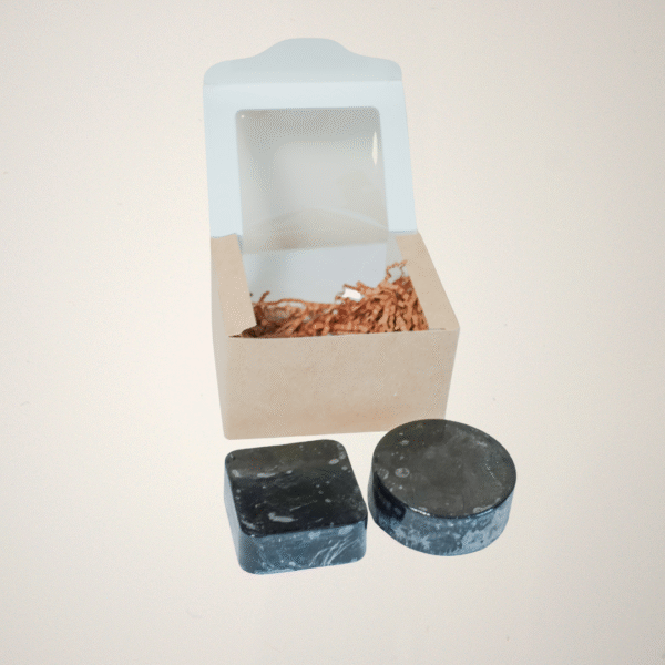 Jabones artesanales de Carbón Activado - Juego de 2