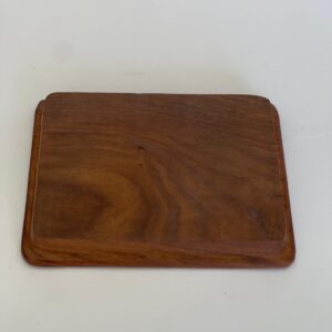 Base de madera rectangular