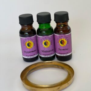 Aceites aromáticos con aro para colocar en lámpara - Set de 3