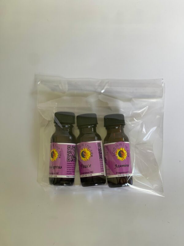 Aceites aromáticos para colocar en lámpara - Set de 3